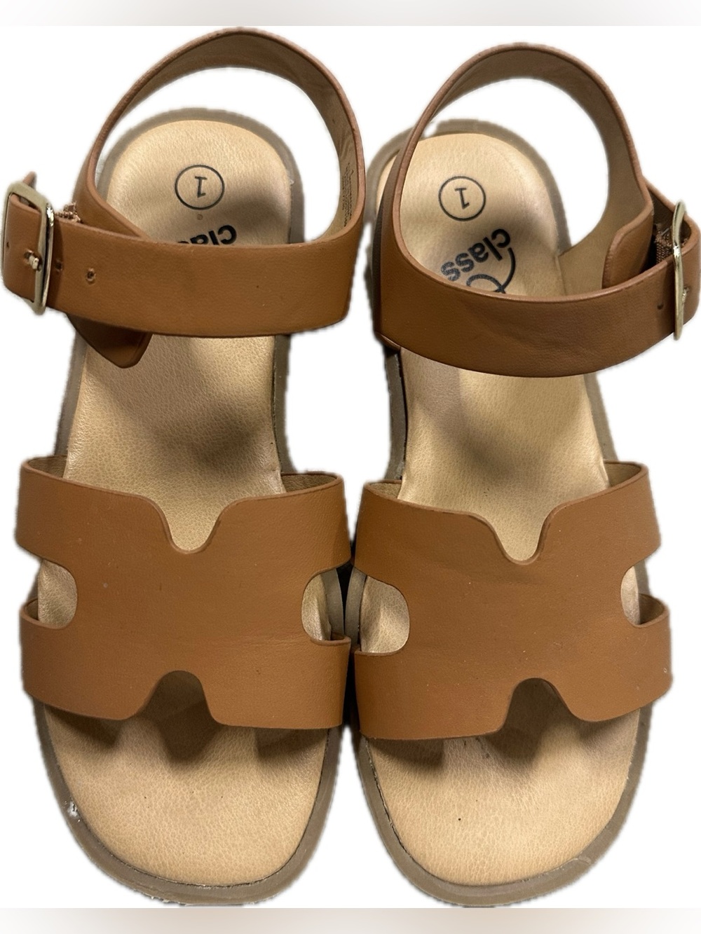Art Class Cognac Sandals